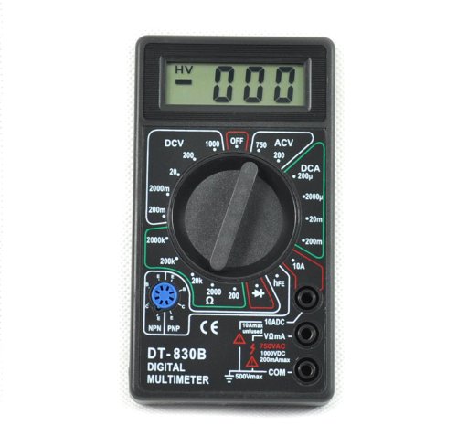 DT830B LCD Digital Voltmeter Ammeter Ohm Multimeter