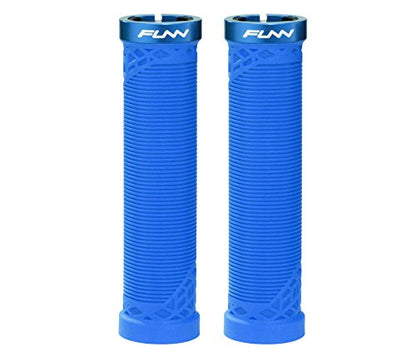 Funn Hilt MTB Bike Grips with Single Lock On Clamp - color: Blue