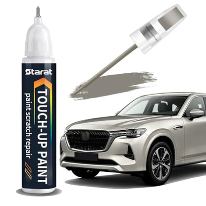 Platinum Quartz Metallic(47S) Touch Up Paint Pen for Mazda Scratch Repair - color: Platinum Quartz Metallic (47S)