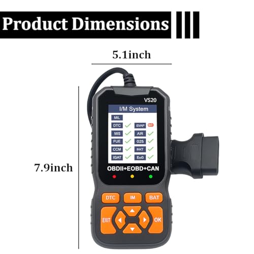 V520 OBD2 Automotive Diagnostic Scanner and Code Reader