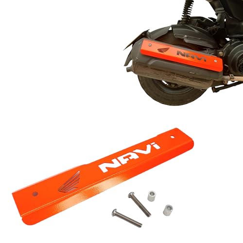 Motorcycle Exhaust Cover for Honda Navi (Orange Glow)