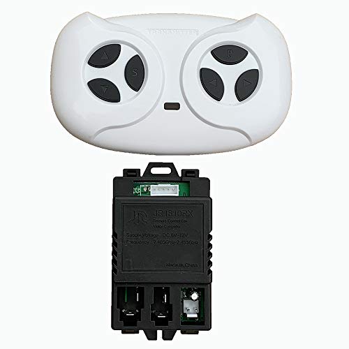 JR1810RX 5 Pin Children's Electric Car 2.4G Bluetooth Remote Control and Receiver Kit Controller Control Box Accessories for Replacement Parts