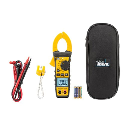 IDEAL INDUSTRIES Volt Meter 61-737 Digital AC Clamp Meter, 400 Amp 600-Volt