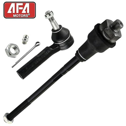 4 PCS Front Inner & Outer Tie Rod Ends Kit Fit for Chevy Silverado/GMC Sierra 1500 2500/Chevrolet Tahoe Suburban Avalanche/GMC Yukon XL/Cadillac Escalade ESV EXT, Replacement ES3488 ES3493 - size: ES3488-3493X2