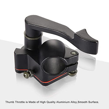 GOOFIT Universal 7/8" 22mm Throttle Lever Thumb Control Handle Assembly Replacement for 50cc 70cc 90cc 110cc 125cc 250cc ATV Quad Go Kart TaoTao Pit Bike