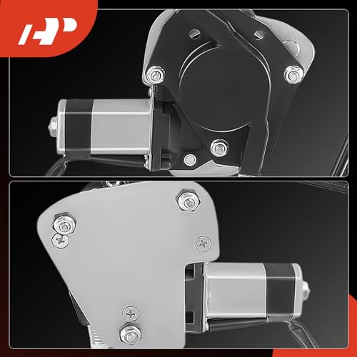 A-Premium Front Passenger Side Power Window Regulator with Motor (2-Pin) - style: Front Passenger(RH)