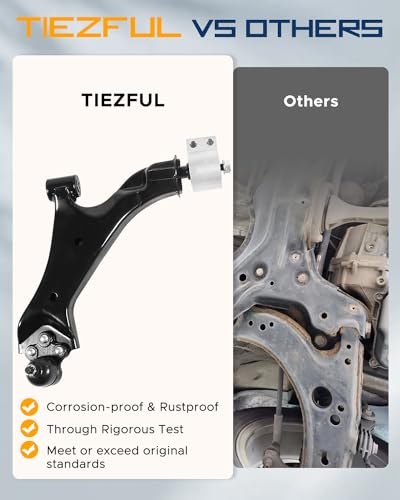 4Pc Control Arms with Ball Joints Fit for Chevy Equinox 2010-2017 - size: Fit for Equinox 10-17 4x Control Arm Kit (313)