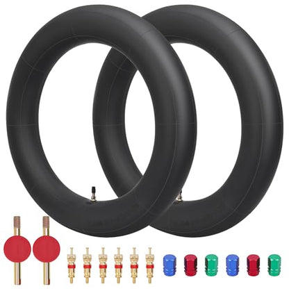 130/90-16" Motorcycle Heavy Duty Tire Inner Tube 5.00/5.10-16, 140/80-16, 140/90-16 Tyre Tubes, 150/80-16 TR4 Staight Valve Stem Tire Tube Street and Off-Road Applications Inner Tire - size: 130/90-16" 2pcs