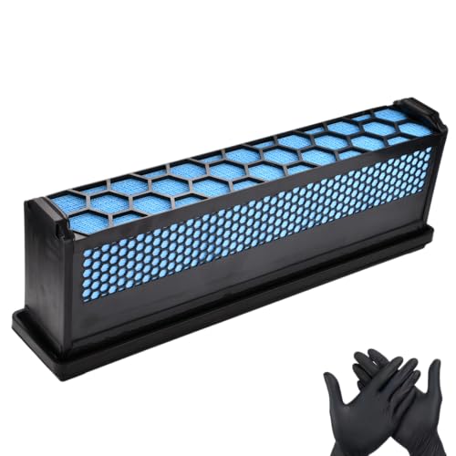 (BLUE) High Flow Engine Air Filter AF27879 CA5790 - color: Blue-Engine Air Filter