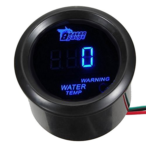 ESUPPORT Car 2" 52mm Digital Water Temp Gauge Temperature Meter Kit - color: Water Temp Gauge