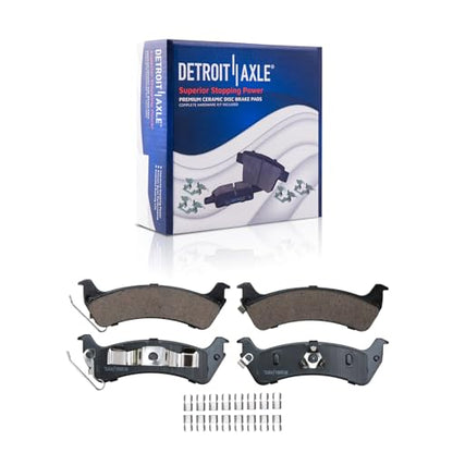 Detroit Axle - Brake Kit for 94-98 Jeep Grand Cherokee Replacement - size: 10PR1200797/kit