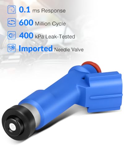 Upgraded 23250-21040 Fuel Injectors For:-Toyota Yaris 2006-2014