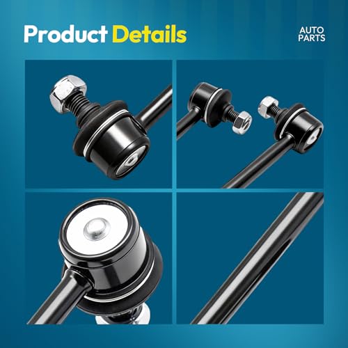 2 Pcs K90313 Rear Sway Bar Stabilizer End Link For Toyota - size: K90313