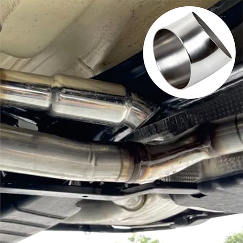 2 Pack 3.5" 45° Stainless Steel Elbow Mandrel Bend Elbow 3.5 inch 304 Stainless Elbow Exhaust Tubing for Car Modified Exhaust Elbow Pipe, Stair Handrail, Thickness 16GA/.065" Wall - size: 3.5" 45° (2 Pack)