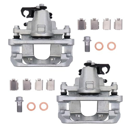 18B5080 18B5081 Rear Disc Brake Caliper Compatible with 08-12 Grand Caravan - size: Rear 18B5080+18B5081