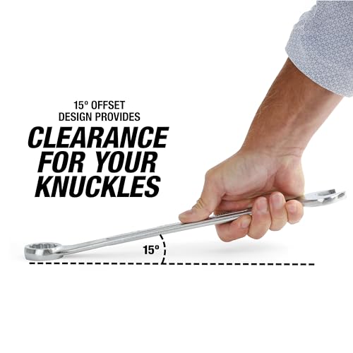 OEMTOOLS 22127 29mm Jumbo Combination Wrench, Combination Wrench Set Jumbo, Metric Combination Wrenches Set, OEM TOOLS Individual Metric Wrenches - size: 29mm
