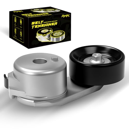 Oktiger Belt Tensioner Assembly with Pulley Fit for Ford Ranger 1992-2011 for:-Mazda B2300 1995-2009 2.3L,B2500 1998-2001 2.5L OE# 38155 - size: 38155