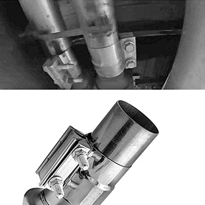 Exhaust Band Clamps 3" Lap Joint 304 Stainless Steel Exhaust Pipe Muffler Band Clamp (3 Inch 4 Pack) - size: 3IN 4PCS Lap Joint Clamps