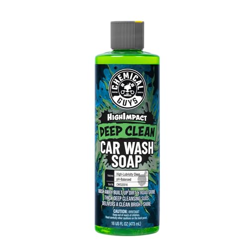 Chemical Guys, High Impact Deep Cleaning Car Wash Soap, High Suds, 16 oz - size: 16 Fl Oz (Pack of 1)