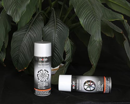 EASTUP Premium Twinkling Silver Metallic Acrylic Enamel Wheel Paint - Brilliant Finish, High Durability, Fade-resistant, Quick Drying Rim Coating Spray Paint. - color: 22#2588-Twinkling Silver