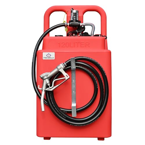 FMCNMech 32 Gallon Fuel Caddy with 12V Electric Pump - color: 32 Gallon Tank For Gasoline Diesel Kerosene