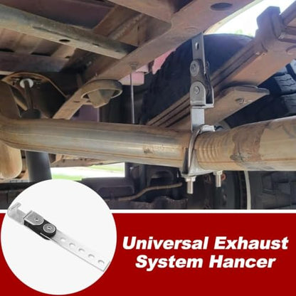 2-Pack Swivel Exhaust Hangers - size: 5 holes