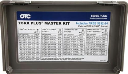 OTC 5900A-Plus 53 Piece Master Torx Bit Socket Set