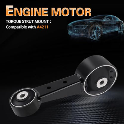 Engine Mount and Trans Mount kit Compatible with 2007-2017 Camry 3.5L - size: 2008-2012 Avalon 3.5L