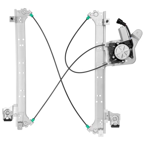 Obaee 741-579 Rear Passenger Side Power Window Regulator with Motor Assembly Compatible with 2000-2007 Chevy Silverado/Tahoe/Suburban/Avalanche 1500 2500 3500, Cadillac Escalade, GMC Yukon XL/Sierra - size: Rear Right Passenger Side