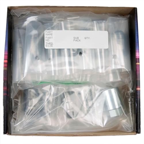 McGard 84538 Black (M12 x 1.5 Thread Size) Bulge Style Cone Seat Wheel Installation Kit for 5-Lug Wheels