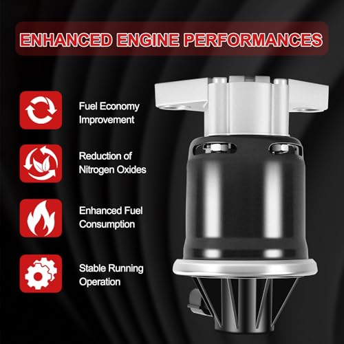 EGV1134 EGR Valve Exhaust Gas Recirculation Valves 18011-R70-A00 Compatible with Honda Accord Pilot Crosstour Odyssey Passport 2008-2020,for Acura MDX RL TL RDX TSX ZDX 2009-2015 V6 3.5L/3.7L