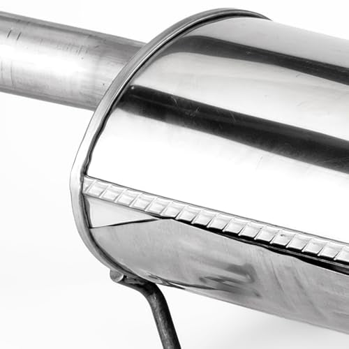 54749 Stainless Steel Rear Exhaust Muffler for 2007-2011 Honda CR-V CRV3 - size: 2007-2011 Honda CR-V