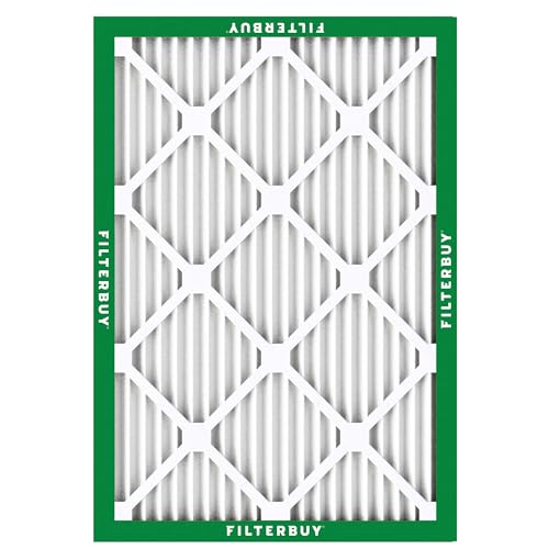 Filterbuy 12x16x1 Air Filter MERV 8 Dust & Allergy Defense (6-Pack) - style: 12x16x1