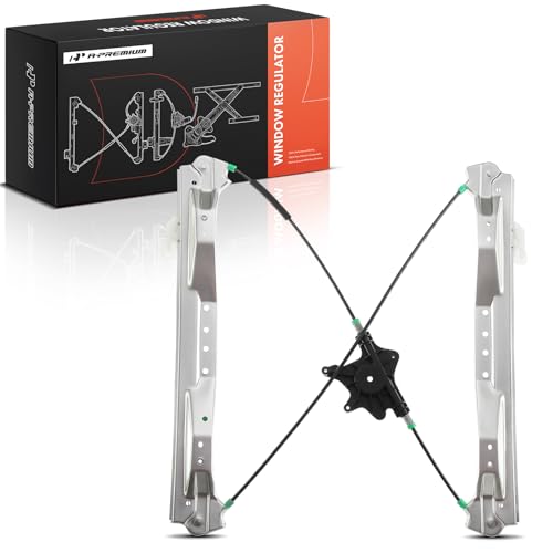 A-Premium Power Window Regulator Front Passenger Side, Without Motor - style: Front Passenger