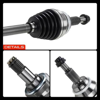 A-Premium Front Left Driver Side CV Axle Shaft Assembly