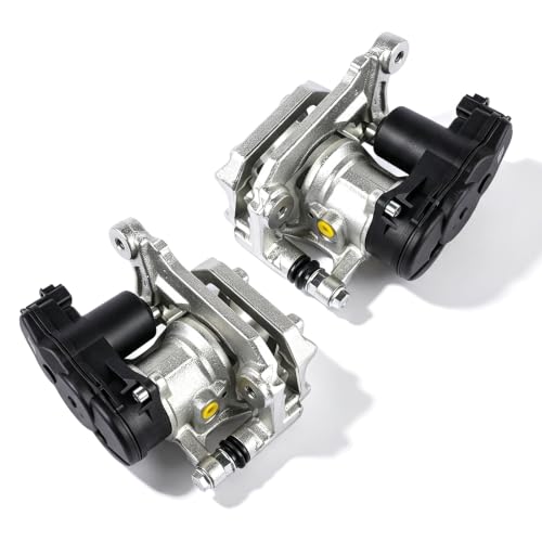 Rear Left & Right Electric Brake Caliper Assembly Replacement for 2017-2022 Mitsubishi Outlander 4605C043 4605C044