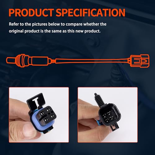 HiSport O2 Oxygen Sensor Kit Upstream Downstream Compatible with Chevy