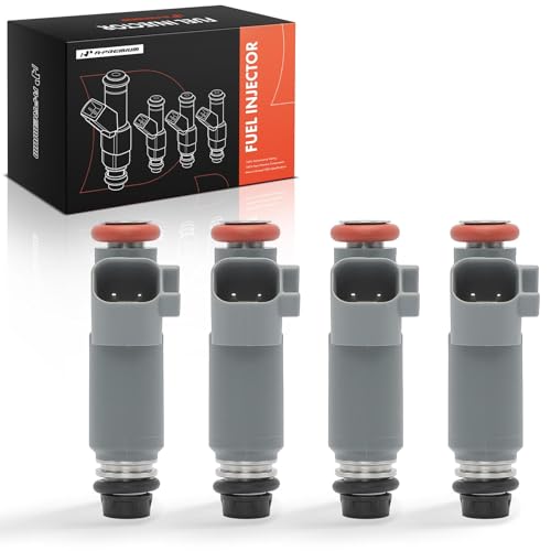 A-Premium 4 Holes Fuel Injectors Set of 4 Compatible with Jeep