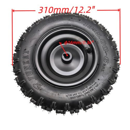 Beeking 13×5.00-6 right Tires Wheels with Rim For 50cc-100cc Tao Tao ATV。