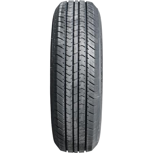 TASKMASTER Strider Trailer Tire ST205/75R15 205 75 15 6-Ply Load Range C LRC Speed N BSW Semi-Steel Radial Tire