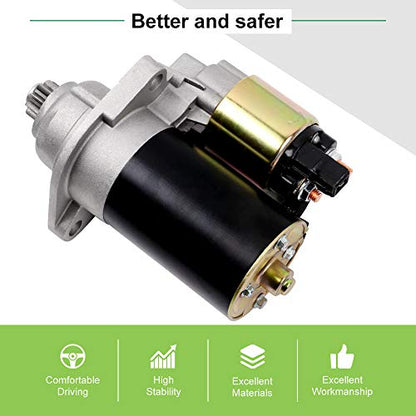 SCITOO Starter Fit For Audi TT 2000-2002 L4 1.8L 17780N - size: 17780N