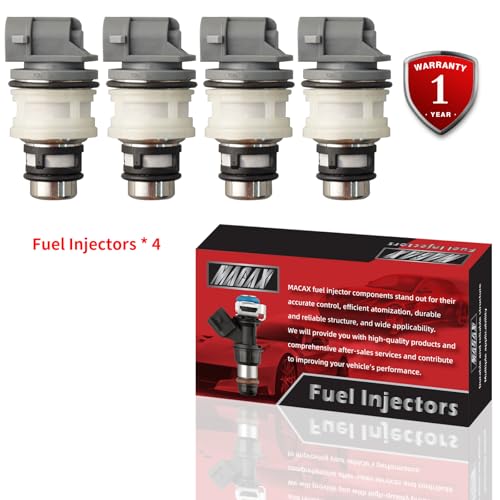 Set of 4 Fuel Injectors 17113197 FJ100 832-11201 Replacement - size: FJ100