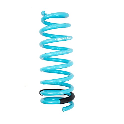 Godspeed LS-TS-HI-0009-A Traction-S Performance Lowering Springs, Reduce Body Roll, Improved Handling, Set of 4, compatible with Hyundai Sonata (LF) 2016-19