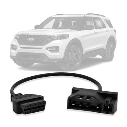OBD1 to OBD2 Adapter for Ford 7 Pin to 16 Pin OBD2 Diagnostic Cable - style: Fit for ford-7pin