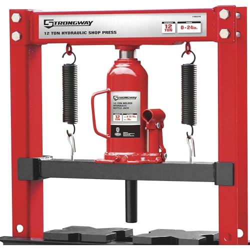 Strongway 12-Ton Hydraulic H-Frame Shop Press - style: 12 ton