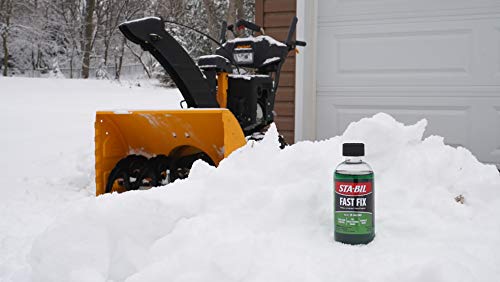 STA-BIL Fast Fix - Small Engine Treatment, Cleans Carburetors and Injectors, Fixes Rough Running Engines, Eliminates Water, Treats Up to 20 Gallons (22304), Green, 8oz (Pack of 2) - size: 8 Fl Oz (Pack of 2)