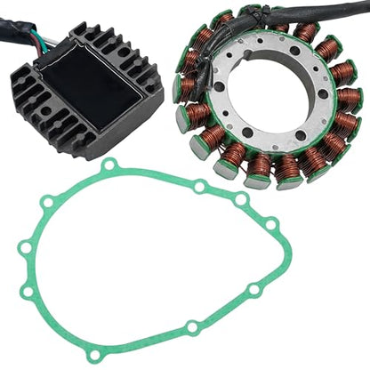 Caltric Stator Regulator Gasket Compatible with Kawasaki Ninja 600 Zx-6R Zx6R Zx600-J 2000 2001 2002