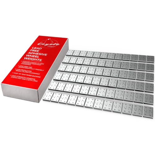 Wheel Accessories Parts 1/4 Oz. 0.25 Oz. Grey Low Profile Stick-On Adhesive EasyPeel Tape Wheel Balancing Weights Cars Trucks SUVs Motorcycles 0.34 kgs 0.75 lb Box US Made Tape 48 Pcs per Box - size: 1/4 Oz Segment, style: 48 Pcs Silver
