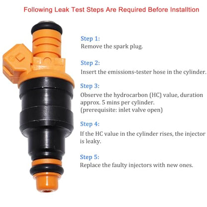 Set of 8 Fuel Injector for Ford F150 F250 Lincoln Mercury 0280150943