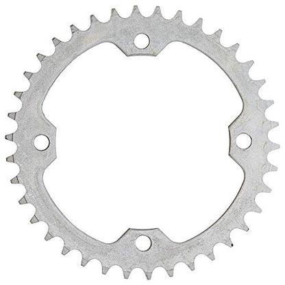 NICHE Drive Sprocket Chain Combo for Yamaha Raptor 700 YFZ450R Front 14 Rear 38 Tooth 520V-X X-Ring 98 Links - size: X-Ring Chain